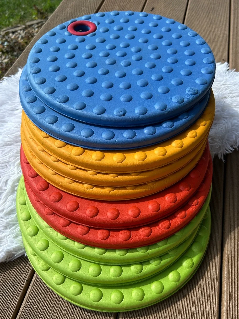IKEA Vintage Maria Vinka PS UNDERBAR Tactile Cushion Mats  10-Piece Set